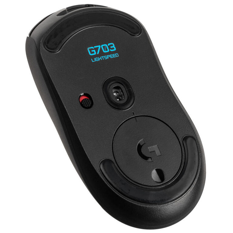 Logitech G703 Hero Lightspeed Gaming Mouse - black image number 6