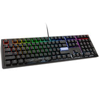 Ducky Shine 7 PBT Gaming Keyboard - MX-Brown (US), RGB LED, blackout