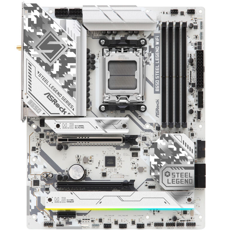 ASRock B650 Steel Legend WiFi, AMD B650E motherboard - Socket AM5, DDR5 image number 2