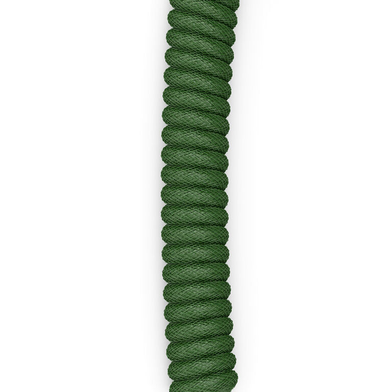 Glorious Coiled Cable Forest Green, USB-C to USB-A - 1,37m, green image number 4