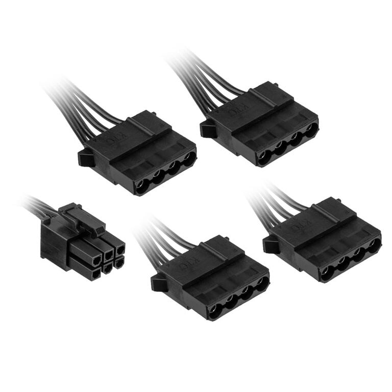 Kolink Regulator modular cable, 4x 4-pin Molex image number 0