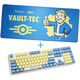 Ducky x Fallout Vault-Tec Limited Edition One 3 Gaming Tastatur + Mauspad - MX-Red