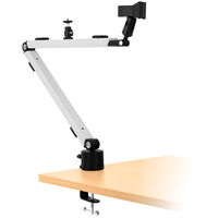 Streamplify MOUNT ARM, Microphone Arm with Table Clamp - white