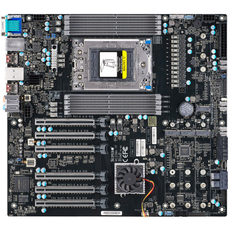 Supermicro M12SWA-TF, AMD WRX80 motherboard socket WRX80 image number 1