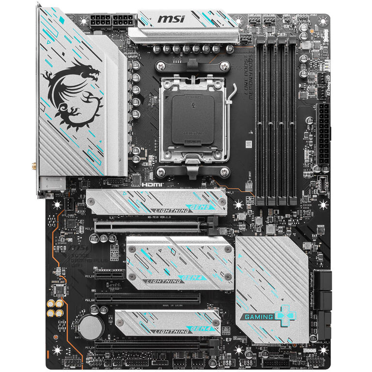 MSI X670E Gaming Plus WiFI, AMD X670E motherboard - Socket AM5 image number 2