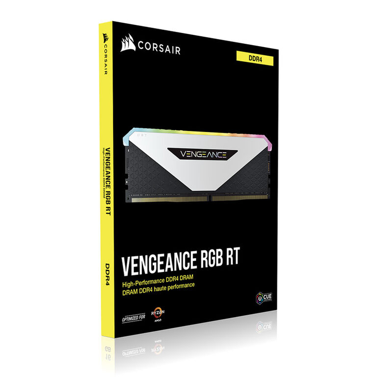 Corsair Vengeance RGB RT, DDR4-3200, CL16 - 16 GB Dual-Kit, weiß image number 7