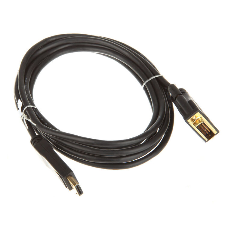InLine DisplayPort to DVI Converter Cable, black - 3m image number 1