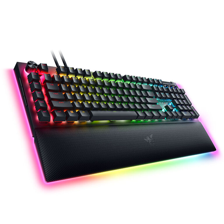 Razer BlackWidow V4 Pro Gaming Tastatur, Yellow Switch, USB, DE Layout image number 2