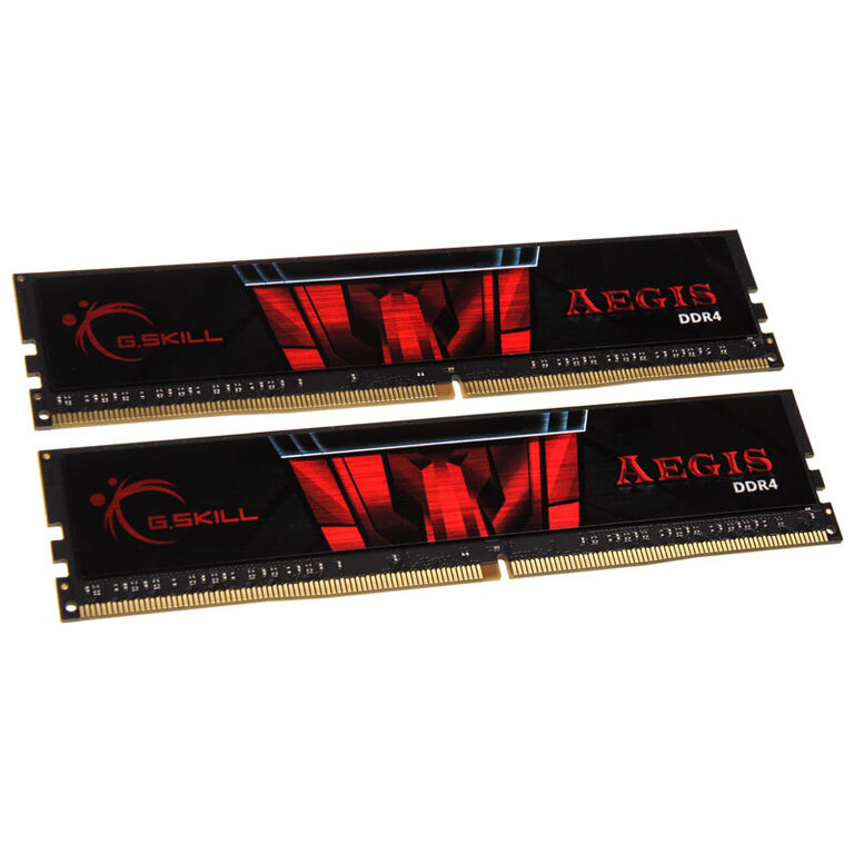 G.Skill AEGIS, DDR4-3000, CL16 - 32 GB Dual Kit, rot image number 0