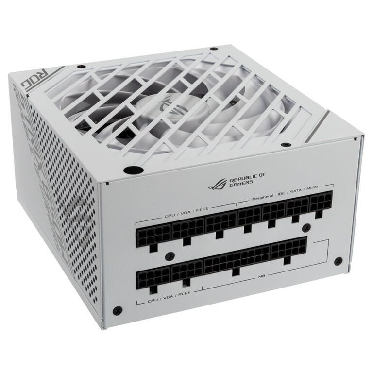 ASUS ROG Strix 850G 80 PLUS Gold power supply, modular - 850 Watt, white image number 2