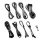 CableMod RT-Series PRO ModMesh 12VHPWR Dual Cable Kit for ASUS/Seasonic - black/white