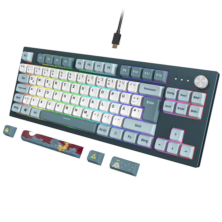 Montech MKey TKL Freedom Gaming Keyboard - Gateron Pro 2.0 Brown image number 2