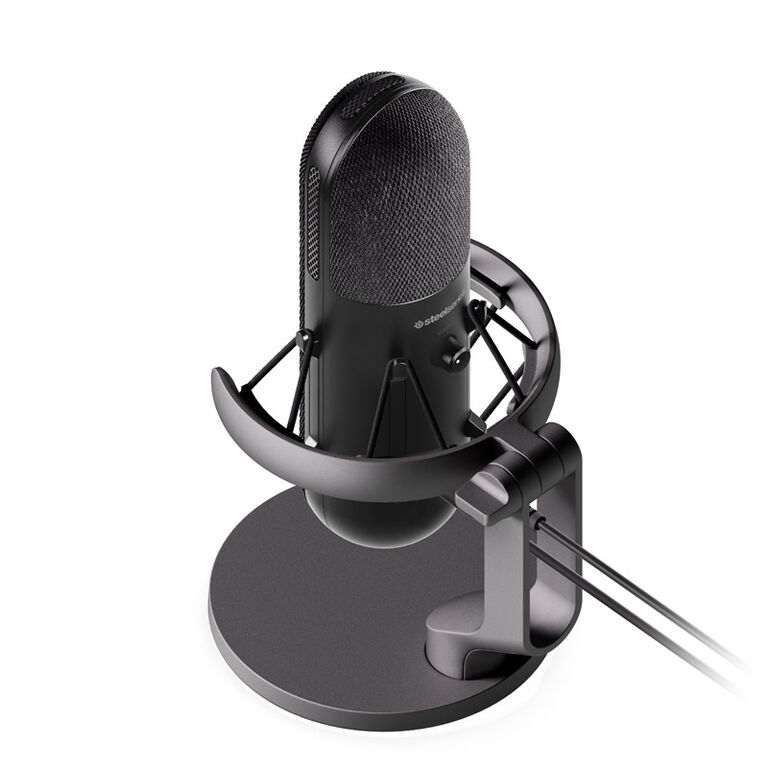 SteelSeries Alias Streaming-Mikrofon, USB, RGB - schwarz image number 5