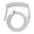 Glorious Coiled Cable Ghost White, USB-C to USB-A, 1.37m - white image number null