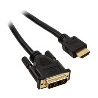InLine HDMI to DVI Adapter Cable High Speed, black - 1.5m