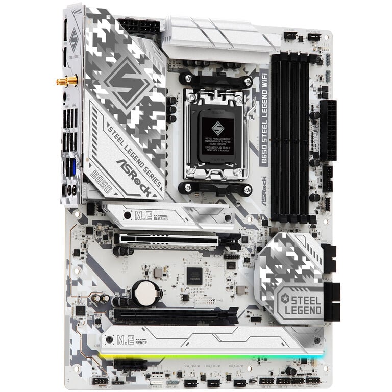 ASRock B650 Steel Legend WiFi, AMD B650E motherboard - Socket AM5, DDR5 image number 1