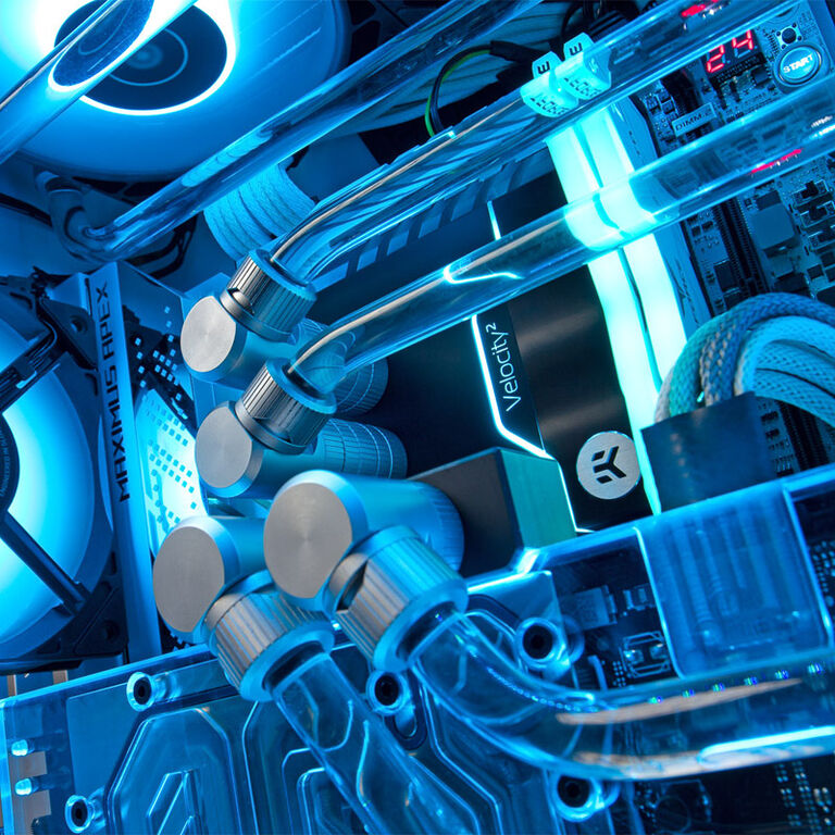 8Pack Cryocube, Intel i9-13900K, Nvidia RTX 4090, Custom Watercooling image number 4