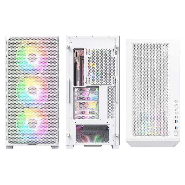 Montech AIR 903 MAX Midi-Tower, Tempered Glass - White image number 1
