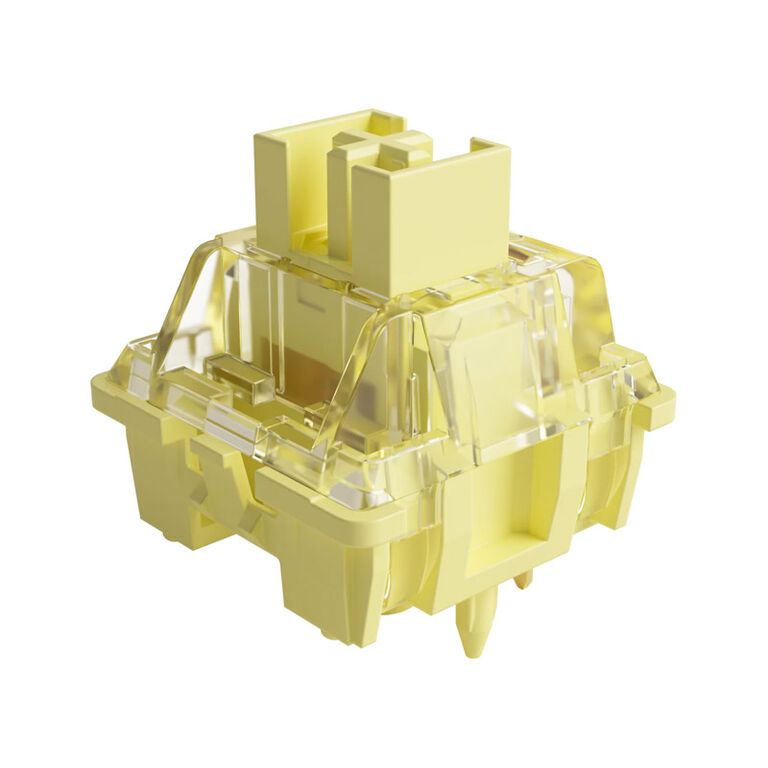 AKKO V3 Pro Cream Yellow Switches, mechanical, 5-Pin, linear, MX-Stem, 50g - 45 pieces image number 0