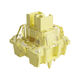 AKKO V3 Pro Cream Yellow Switches, mechanical, 5-Pin, linear, MX-Stem, 50g - 45 pieces