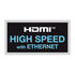 InLine HDMI Cable High Speed with Ethernet, black - 2m image number null
