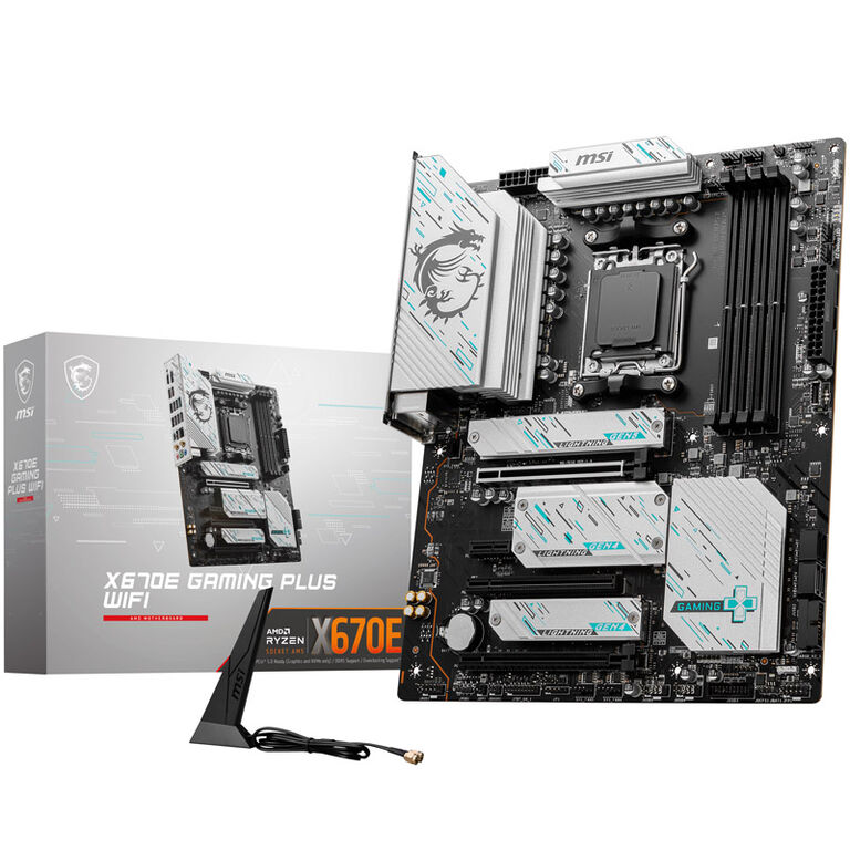 MSI X670E Gaming Plus WiFI, AMD X670E motherboard - Socket AM5 image number 0