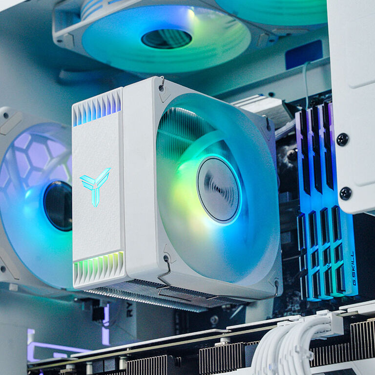 Jonsbo CR-1000 EVO CPU-Kühler, RGB - weiß image number 9