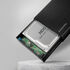 AXAGON EE35-GTR USB-C 3.2 Gen 1 - SATA 6G, 3.5" external hard drive enclosure, grooved - black image number null