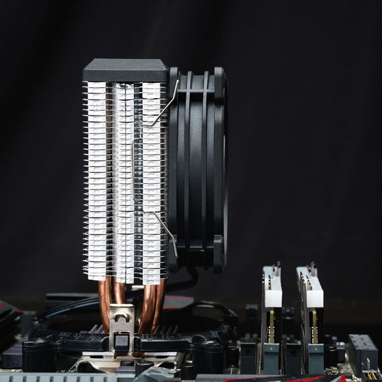 Jonsbo CR-1200E CPU-Kühler, RGB - 92mm image number 3