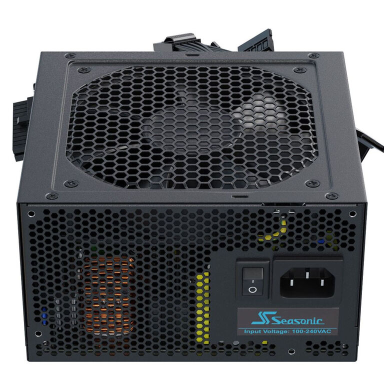 Seasonic G12-GC-550 Gold Power Supply, 550 Watt - black image number 2