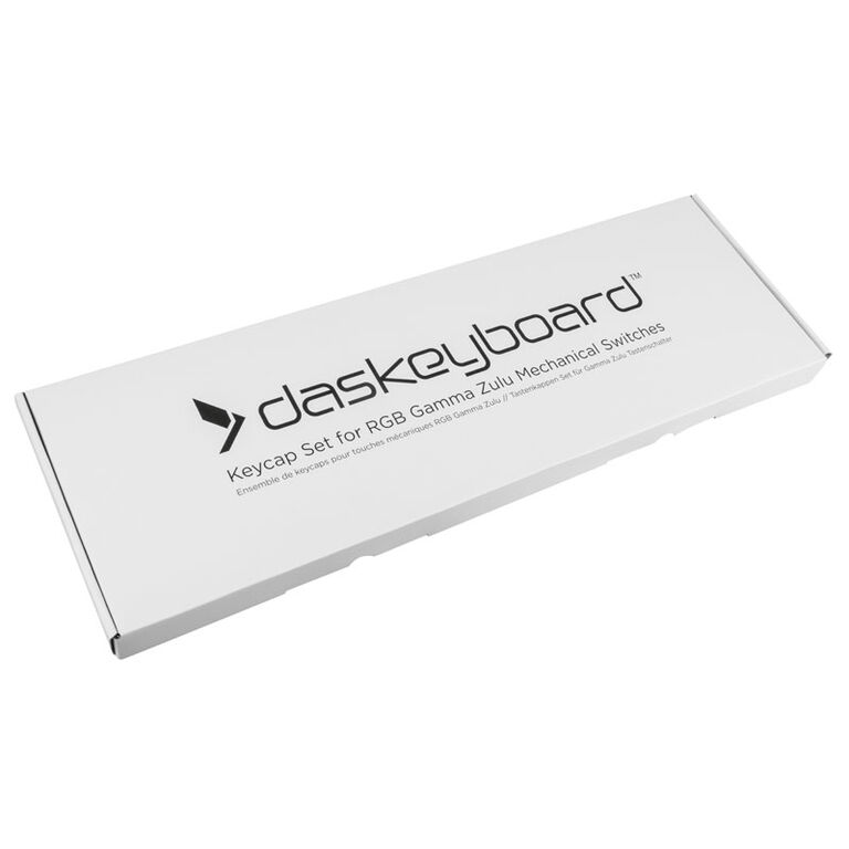 Das Keyboard Clear Black, Blank Keycap Set image number 3