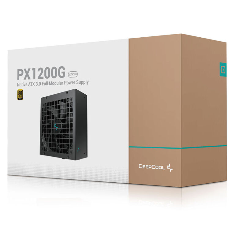 DeepCool PX1200G power supply, 80 Plus Gold, ATX 3.0, PCIe 5.0 - 1200 Watt image number 8