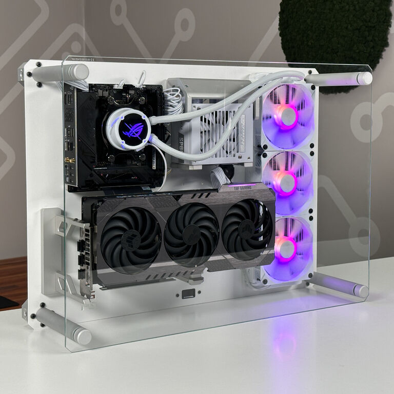 CSFG Frostbite Wall Mount Case - white, Micro-ITX image number 8