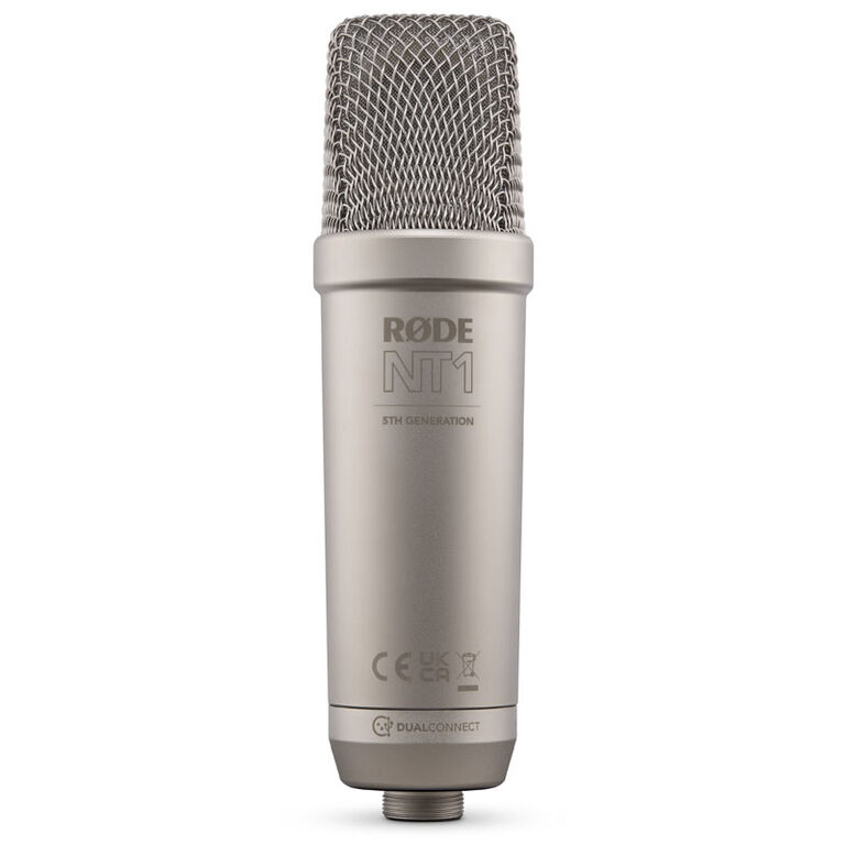 Rode NT1 5th Generation Large Diaphragm Condenser Microphone - silver image number 3