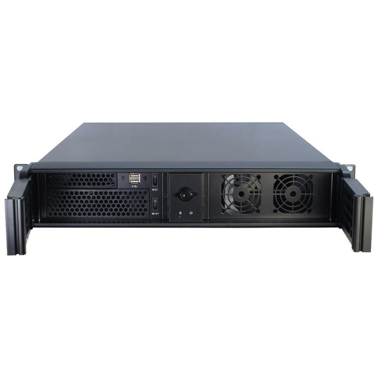 Inter-Tech IPC 2U-2098-SL, 19" rack server case - black image number 1