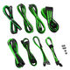 CableMod RT-Series PRO ModMesh 12VHPWR Dual Cable Kit for ASUS/Seasonic - black/light green