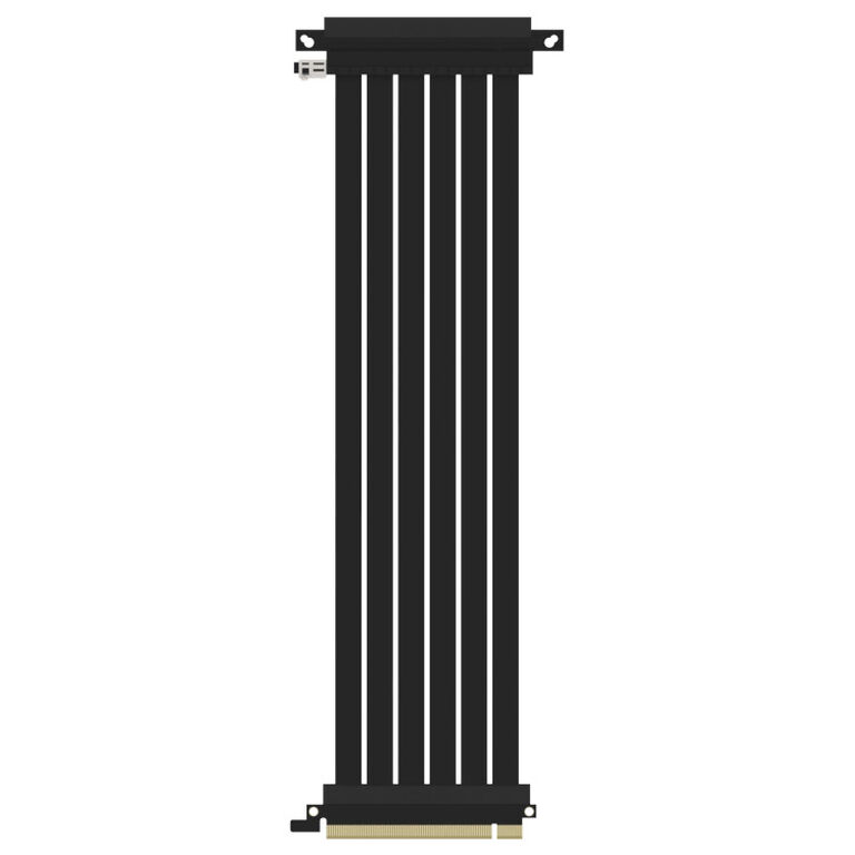 Ssupd Riser Flat Ribbon Cable - PCIe 4.0, 380mm, black image number 0