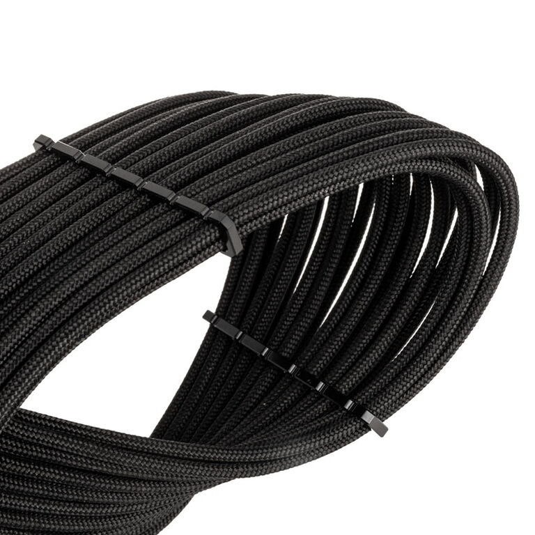 BitFenix Alchemy 4-pin ATX12V extension cable, 45 cm, sleeved - black image number 2