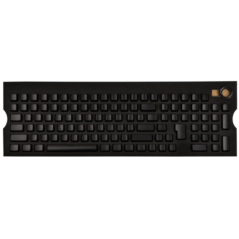 Das Keyboard Clear Black, Blank Keycap Set image number 1