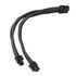 SilverStone EPS 8-pin to EPS/ATX 4+4-pin cable, 300mm - black image number null