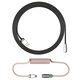 AKKO Custom Coiled Aviator Cable V2, USB-C to USB-A - black/pink