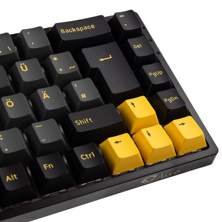 AKKO 3068B Plus Black&Gold Wireless Gaming Keyboard - CS-Switch Jelly Purple image number 5