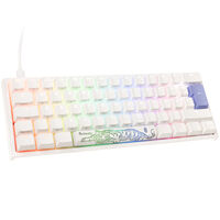 Ducky One 2 Pro Mini White Edition Gaming Tastatur, RGB LED - Cherry Black