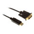 InLine DisplayPort to DVI Converter Cable, black - 1m image number null