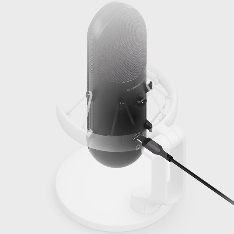 SteelSeries Alias Streaming-Mikrofon, USB, RGB - schwarz image number 6