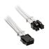 BitFenix Alchemy 4+4-pin EPS12V extension cable, 45 cm, sleeved - white image number null