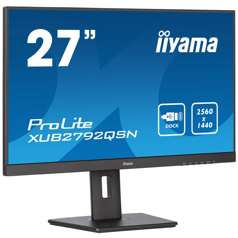 iiyama ProLite XUB2792QSN-B5, 68.6 cm (27 inches), 75Hz, QHD, IPS - DP, HDMI image number 0
