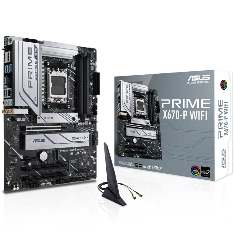 ASUS Prime X670-P WiFi, AMD X670 motherboard - Socket AM5 image number 0