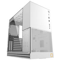 Geometric Future King Arthur Midi-Tower Case - white