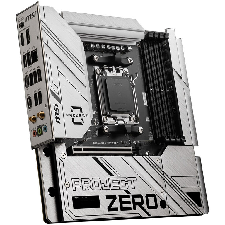 MSI Pro B650M Project Zero, AMD B650 Motherboard - Socket AM5, DDR5 image number 1